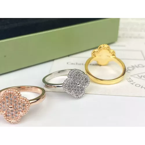 Replica Van Cleef & Arpels Rings In Gold For Women #1351832 $23.00 USD for Wholesale