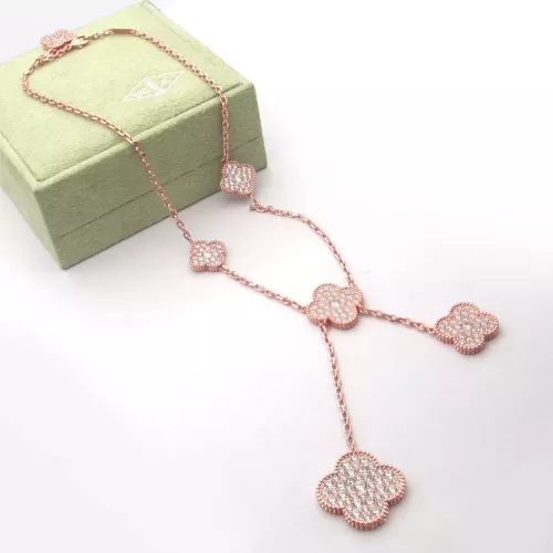 Van Cleef &amp; Arpels Necklaces For Women #1351839 $40.00 USD, Wholesale Replica Van Cleef &amp; Arpels Necklaces
