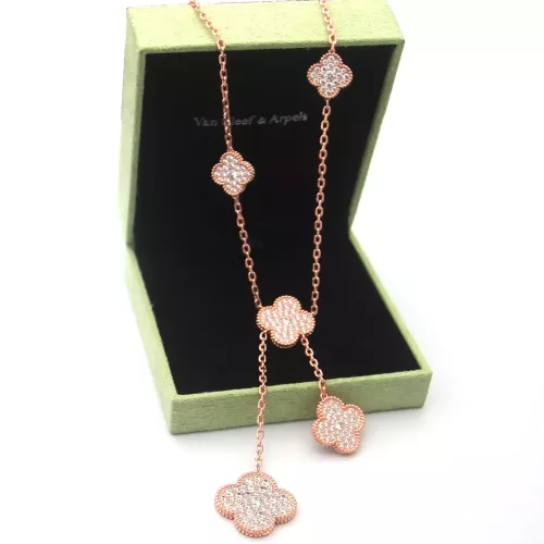 Replica Van Cleef & Arpels Necklaces For Women #1351839 $40.00 USD for Wholesale