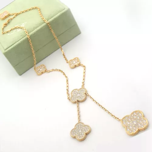 Van Cleef &amp; Arpels Necklaces For Women #1351840 $40.00 USD, Wholesale Replica Van Cleef &amp; Arpels Necklaces