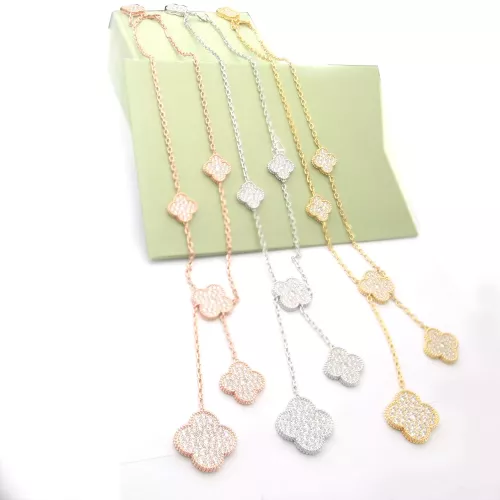 Replica Van Cleef & Arpels Necklaces For Women #1351840 $40.00 USD for Wholesale