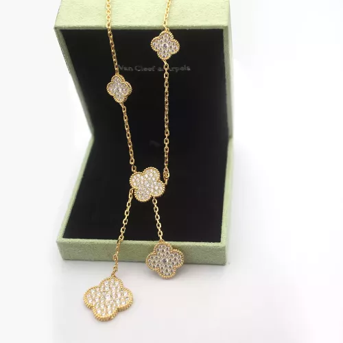 Replica Van Cleef & Arpels Necklaces For Women #1351840 $40.00 USD for Wholesale