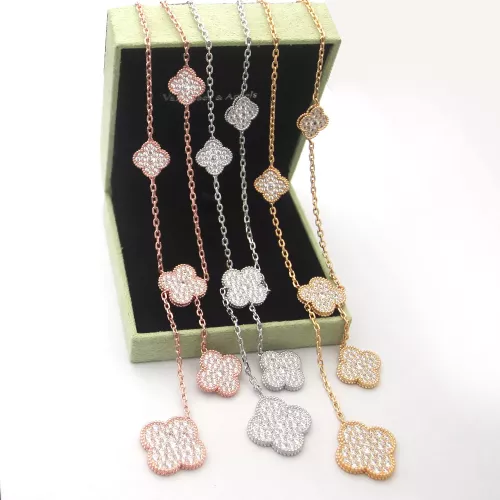 Replica Van Cleef & Arpels Necklaces For Women #1351840 $40.00 USD for Wholesale