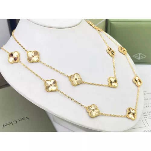 Replica Van Cleef & Arpels Necklaces For Women #1351843 $68.00 USD for Wholesale