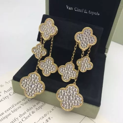 Van Cleef &amp; Arpels Earrings For Women #1351856 $39.00 USD, Wholesale Replica Van Cleef &amp; Arpels Earrings
