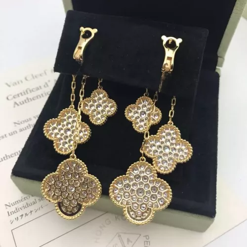 Replica Van Cleef & Arpels Earrings For Women #1351856 $39.00 USD for Wholesale