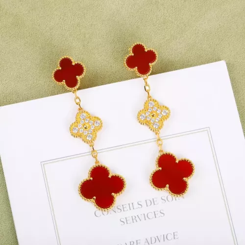 Van Cleef &amp; Arpels Earrings For Women #1351875 $38.00 USD, Wholesale Replica Van Cleef &amp; Arpels Earrings