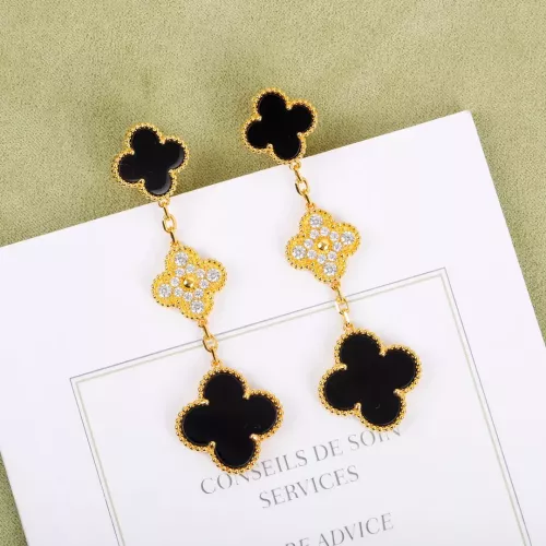 Van Cleef &amp; Arpels Earrings For Women #1351876 $38.00 USD, Wholesale Replica Van Cleef &amp; Arpels Earrings