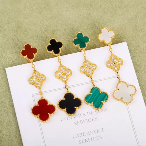 Replica Van Cleef & Arpels Earrings For Women #1351876 $38.00 USD for Wholesale