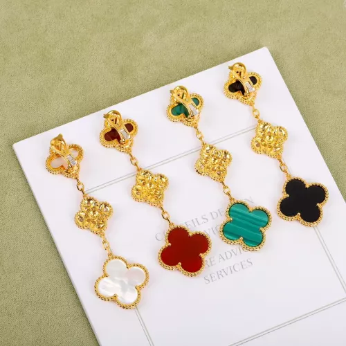 Replica Van Cleef & Arpels Earrings For Women #1351876 $38.00 USD for Wholesale