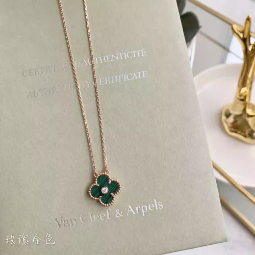 Van Cleef &amp; Arpels Necklaces For Women #1351890 $25.00 USD, Wholesale Replica Van Cleef &amp; Arpels Necklaces