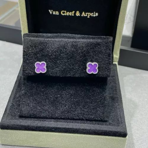 Replica Van Cleef & Arpels Earrings For Women #1351892 $45.00 USD for Wholesale