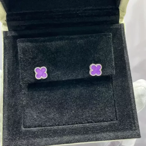 Replica Van Cleef & Arpels Earrings For Women #1351892 $45.00 USD for Wholesale