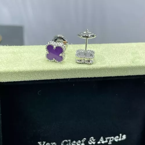 Replica Van Cleef & Arpels Earrings For Women #1351892 $45.00 USD for Wholesale