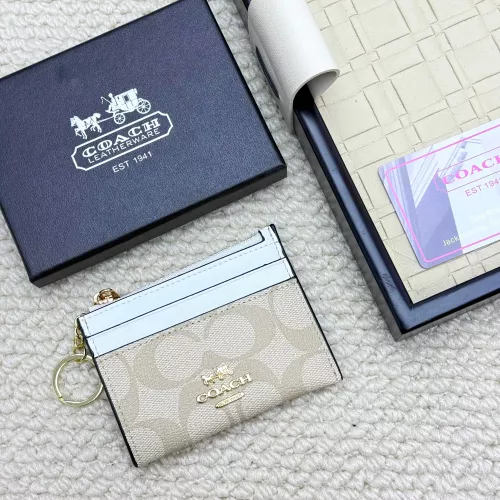 Coach Card Case #1351929 $34.00 USD, Wholesale Replica Coach Wallets