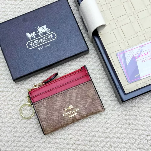 Coach Card Case #1351931 $34.00 USD, Wholesale Replica Coach Wallets