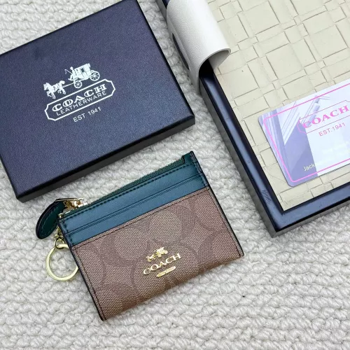Coach Card Case #1351932 $34.00 USD, Wholesale Replica Coach Wallets