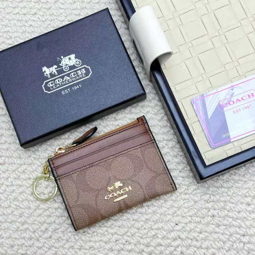 Coach Card Case #1351934 $34.00 USD, Wholesale Replica Coach Wallets