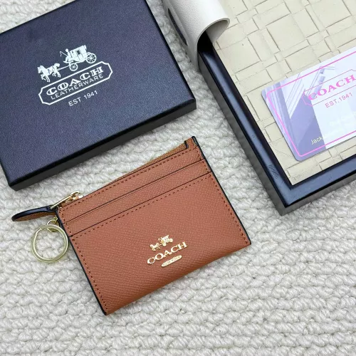 Coach Card Case #1351938 $34.00 USD, Wholesale Replica Coach Wallets