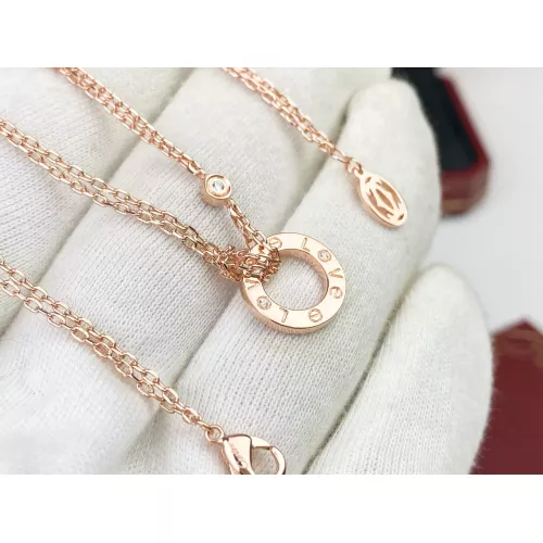 Cartier Necklaces #1351991 $25.00 USD, Wholesale Replica Cartier Necklaces