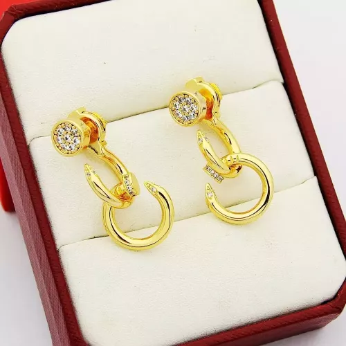 Cartier Earrings For Women #1352043 $29.00 USD, Wholesale Replica Cartier Earrings