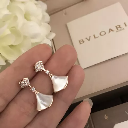 Replica Bvlgari Earrings For Women #1352048 $36.00 USD for Wholesale