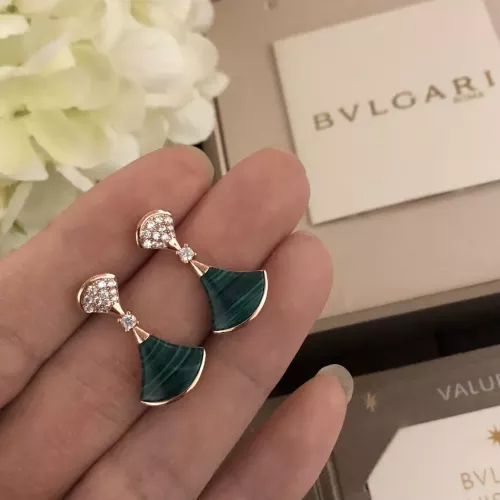 Replica Bvlgari Earrings For Women #1352049 $36.00 USD for Wholesale