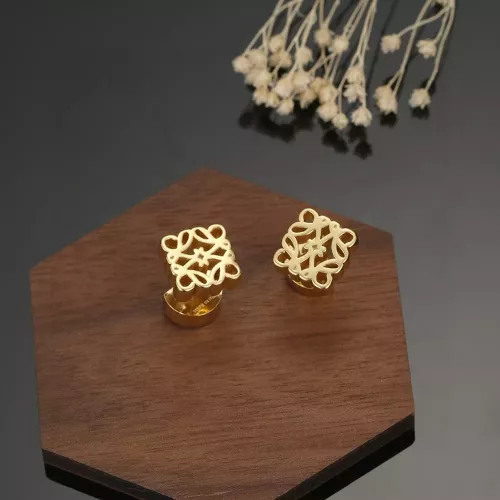 Replica LOEWE Earrings For Women #1352140 $25.00 USD for Wholesale