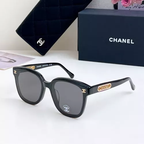 Chanel AAA Quality Sunglasses #1352157 $48.00 USD, Wholesale Replica Chanel AAA Quality Sunglasses