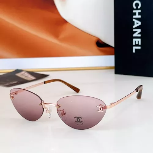 Chanel AAA Quality Sunglasses #1352180 $60.00 USD, Wholesale Replica Chanel AAA Quality Sunglasses