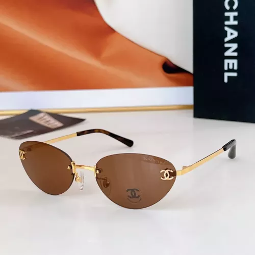 Chanel AAA Quality Sunglasses #1352182 $60.00 USD, Wholesale Replica Chanel AAA Quality Sunglasses