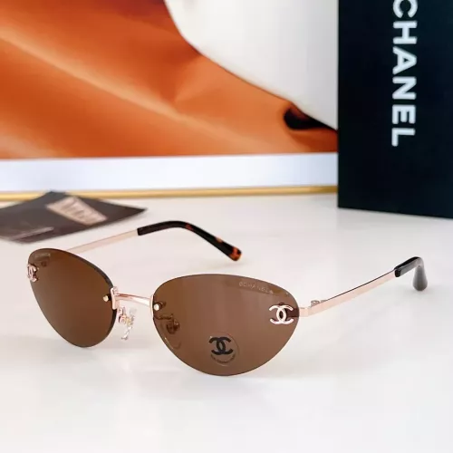 Chanel AAA Quality Sunglasses #1352183 $60.00 USD, Wholesale Replica Chanel AAA Quality Sunglasses