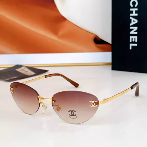 Chanel AAA Quality Sunglasses #1352184 $60.00 USD, Wholesale Replica Chanel AAA Quality Sunglasses