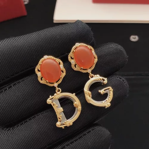 Replica Dolce & Gabbana D&G Earrings For Women #1352194 $32.00 USD for Wholesale
