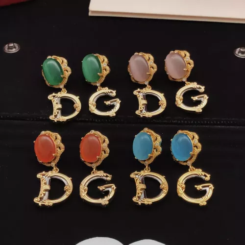 Replica Dolce & Gabbana D&G Earrings For Women #1352195 $32.00 USD for Wholesale