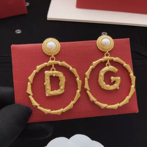 Replica Dolce & Gabbana D&G Earrings For Women #1352197 $34.00 USD for Wholesale