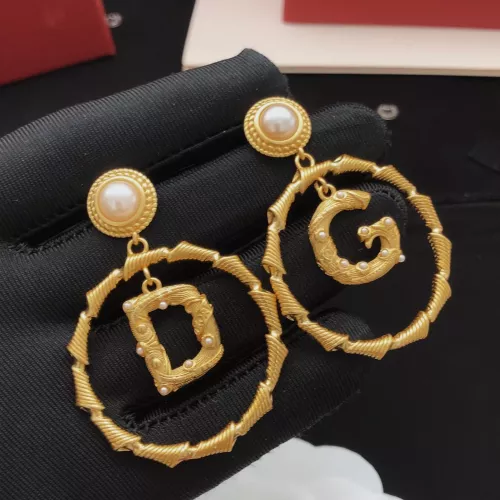 Replica Dolce & Gabbana D&G Earrings For Women #1352197 $34.00 USD for Wholesale