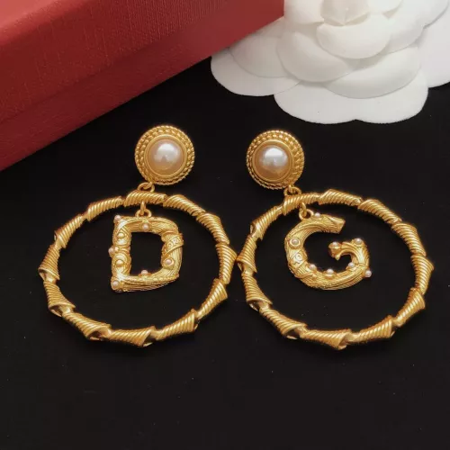 Replica Dolce & Gabbana D&G Earrings For Women #1352197 $34.00 USD for Wholesale