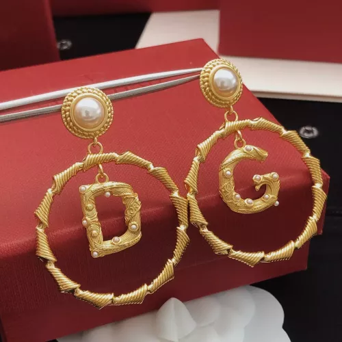 Replica Dolce & Gabbana D&G Earrings For Women #1352197 $34.00 USD for Wholesale