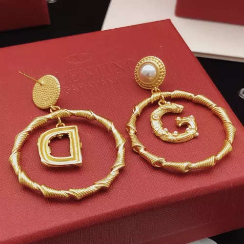 Replica Dolce & Gabbana D&G Earrings For Women #1352197 $34.00 USD for Wholesale