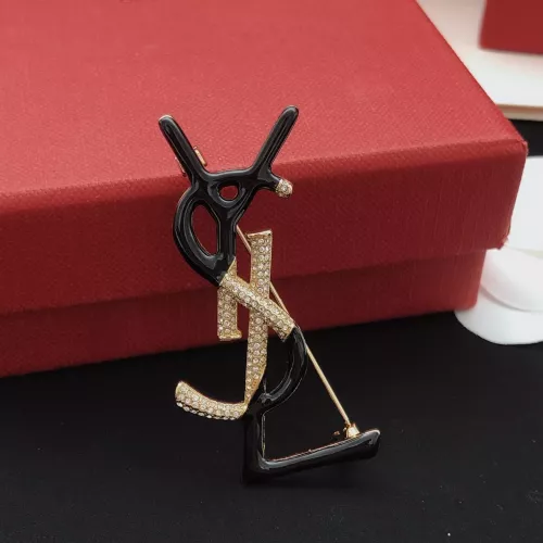 Yves Saint Laurent Brooches For Women #1352201 $29.00 USD, Wholesale Replica Yves Saint Laurent Brooches