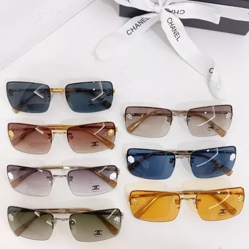 Replica Chanel AAA Quality Sunglasses #1352252 $60.00 USD for Wholesale