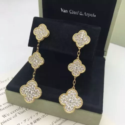 Van Cleef &amp; Arpels Earrings For Women #1352274 $34.00 USD, Wholesale Replica Van Cleef &amp; Arpels Earrings
