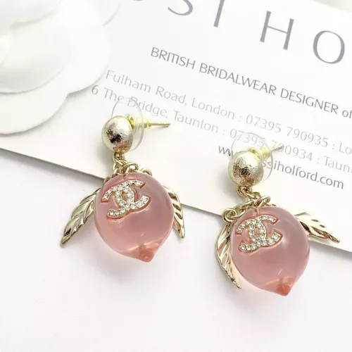 Replica Chanel Earrings For Women #1352275 $34.00 USD for Wholesale
