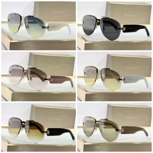 Replica Bvlgari AAA Quality Sunglasses #1352343 $60.00 USD for Wholesale
