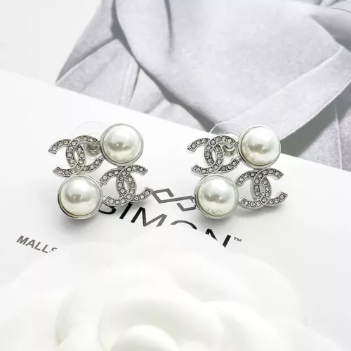Replica Chanel Earrings For Women #1352378 $29.00 USD for Wholesale