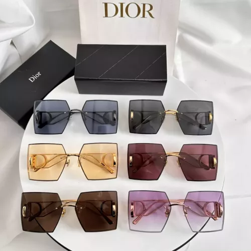 Replica Christian Dior AAA Quality Sunglasses #1352389 $52.00 USD for Wholesale
