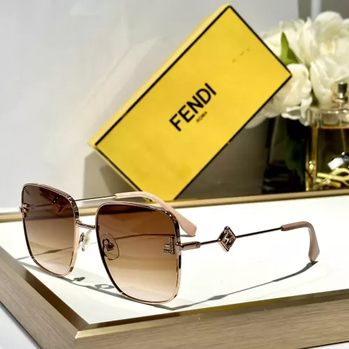 Fendi AAA Quality Sunglasses #1352409 $60.00 USD, Wholesale Replica Fendi AAA Quality Sunglasses