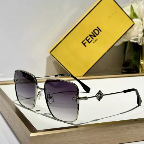 Fendi AAA Quality Sunglasses #1352412 $60.00 USD, Wholesale Replica Fendi AAA Quality Sunglasses