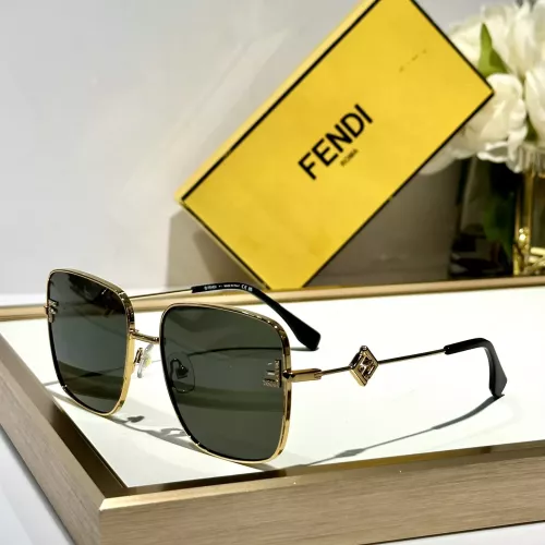 Fendi AAA Quality Sunglasses #1352413 $60.00 USD, Wholesale Replica Fendi AAA Quality Sunglasses
